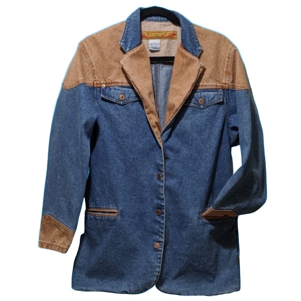 Squeeze 80's 90's Western Style Denim Jacket